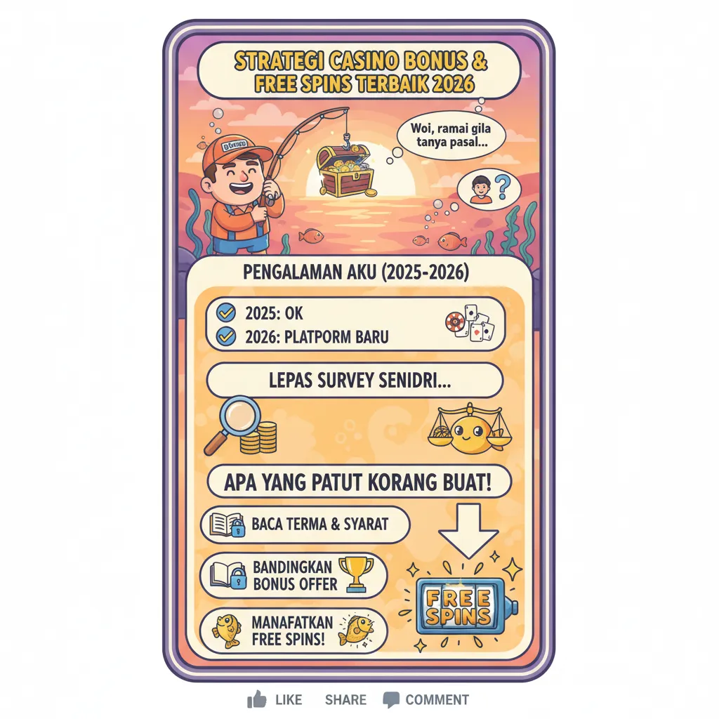 Strategi Casino Bonus dan Free Spins Terbaik