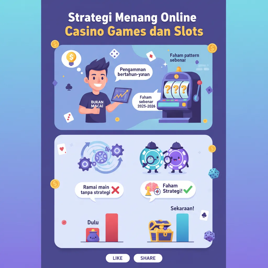 Strategi Menang Online Casino Games dan Slots