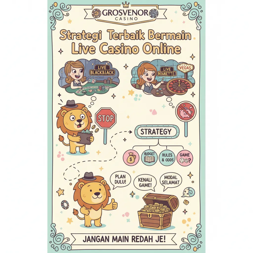 Strategi Terbaik Bermain Live Casino Online