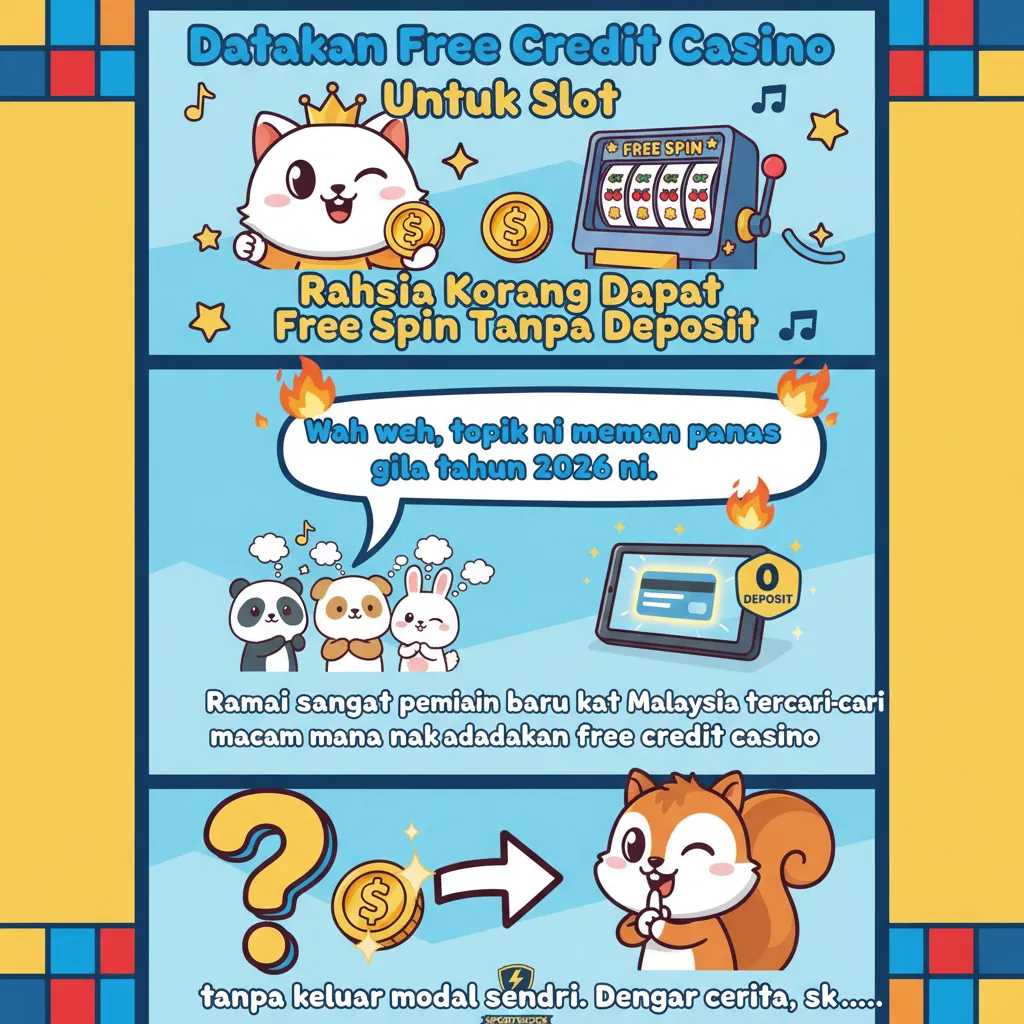 Dapatkan Free Credit Casino Untuk Slot