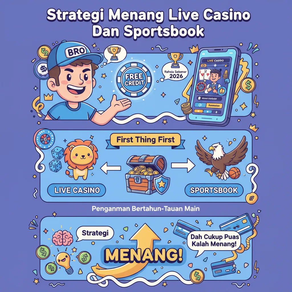 Strategi Menang Live Casino Dan Sportsbook