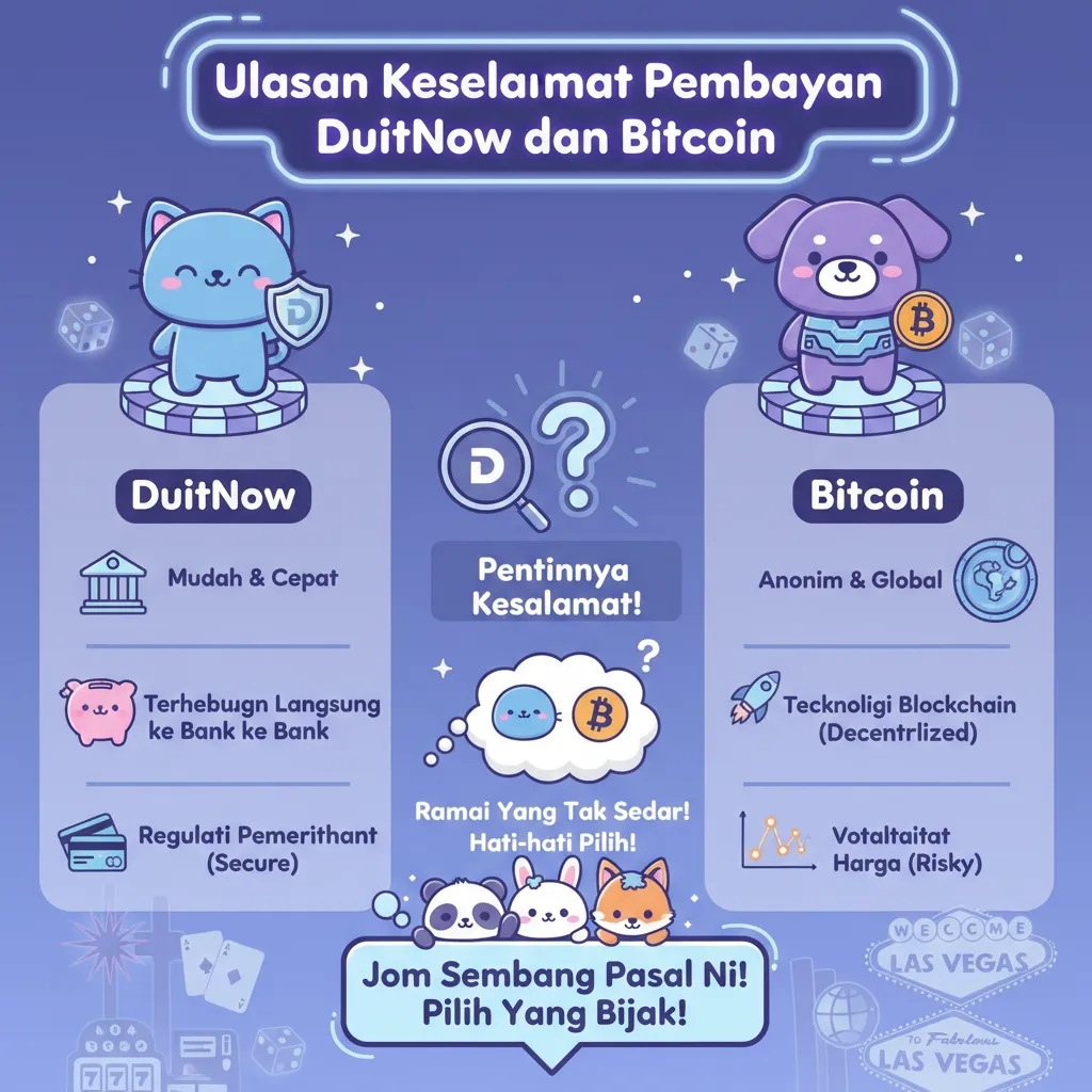 Ulasan Keselamatan Pembayaran DuitNow dan Bitcoin