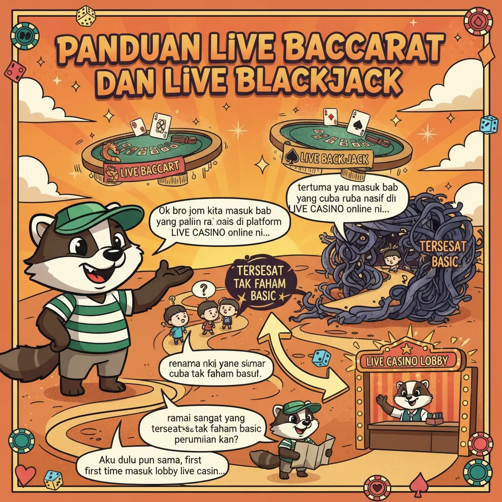 Panduan Live Baccarat dan Live Blackjack